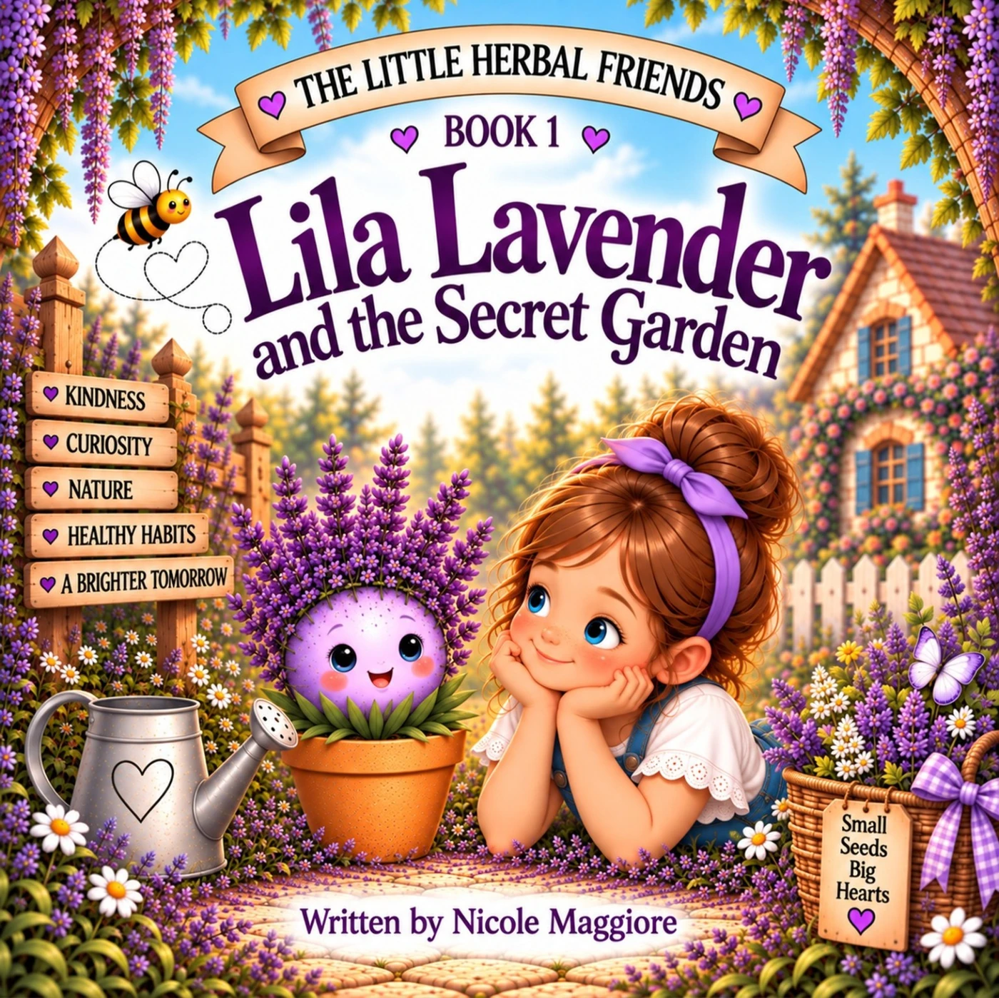 Cover of Lila Lavender and the Secret Garden